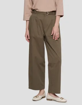 Connexion Belt Loose Celana Panjang Wanita
