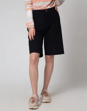 Connexion Bermuda Pants Plain Look