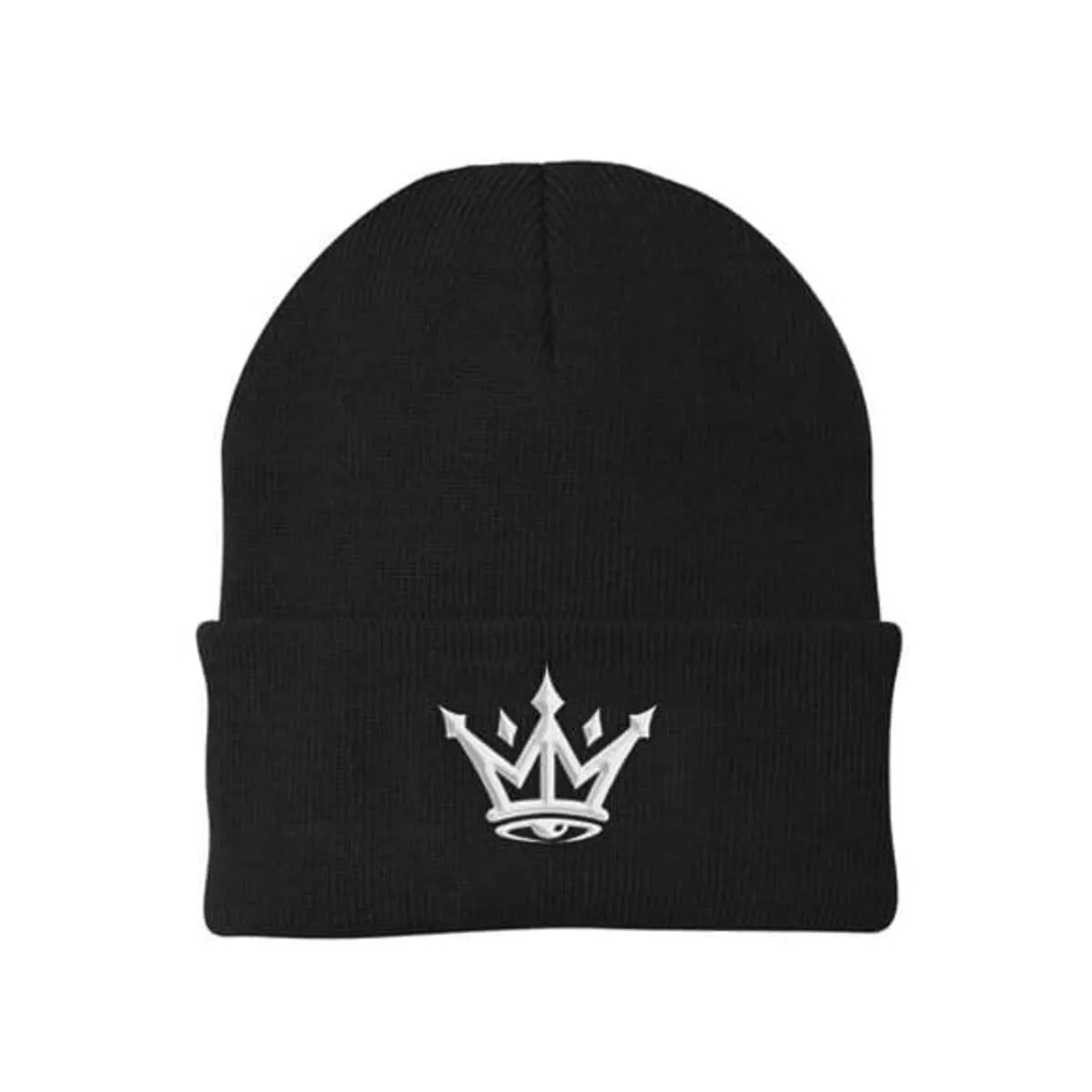 Mafioso Crown Black Beanie