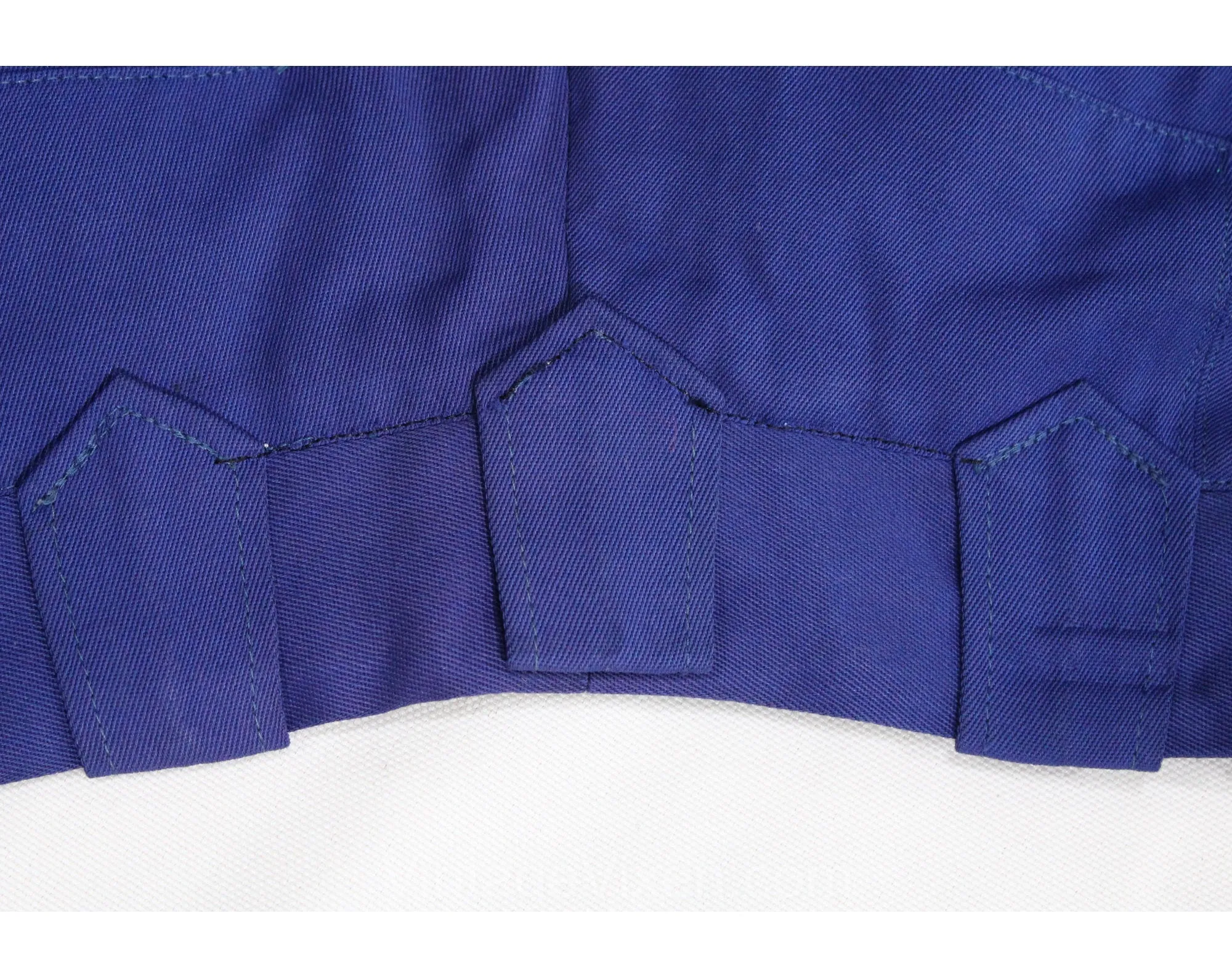 Men's XS Rockabilly Pants - 1940s Indigo Blue Rayon Gabardine Western Trouser - 40s Country Band Musician Stage Wear - Waist 27 to 29.5