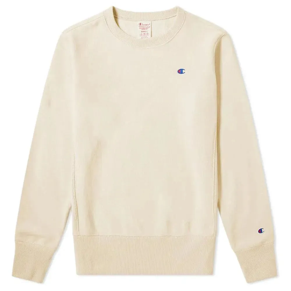 Reverse Weave Crewneck Sweatshirt - Wheat