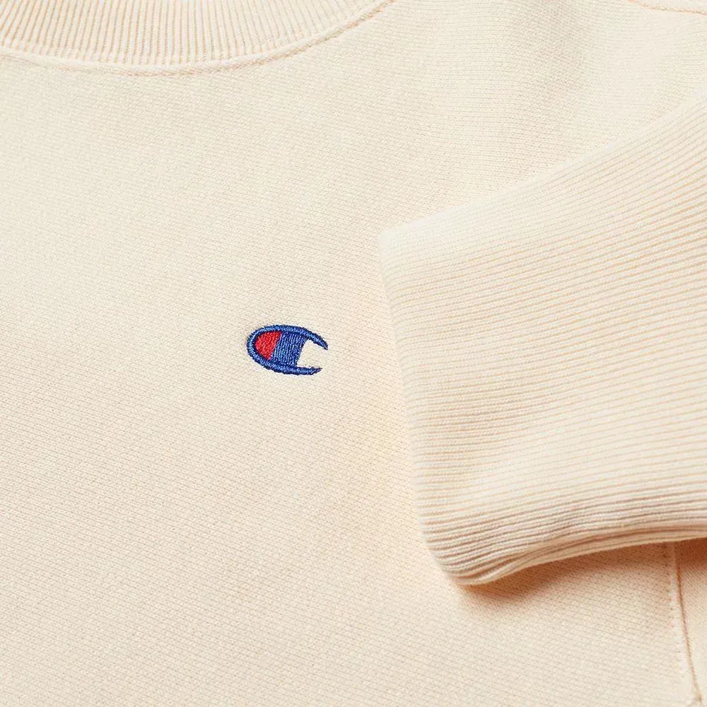 Reverse Weave Crewneck Sweatshirt - Wheat