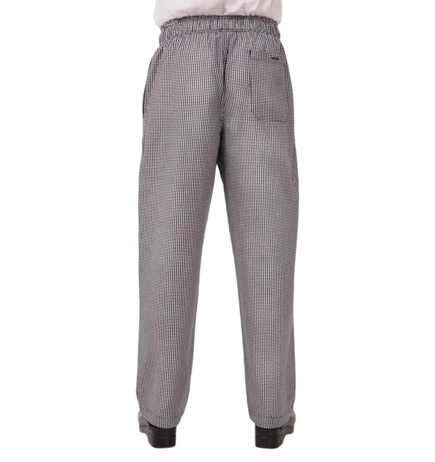 Small Check Basic Baggy Chef Works Chef Pants (Chef Clothing)