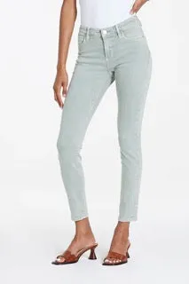 Solly High Rise Skinny Jeans in Taupe