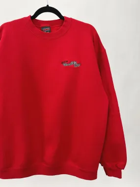Vintage Arizona Charlie's Red Crewneck Sweatshirt (L)